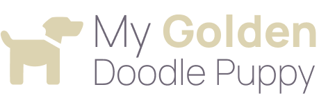 My Golden Doodle Puppy Logo